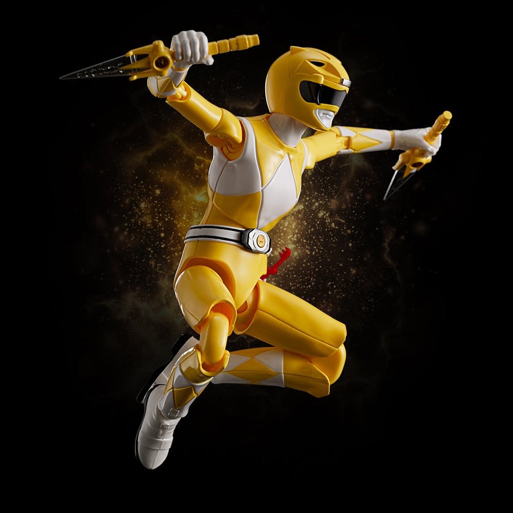 Power Rangers Furai Action Figur Gul Ranger 13 cm