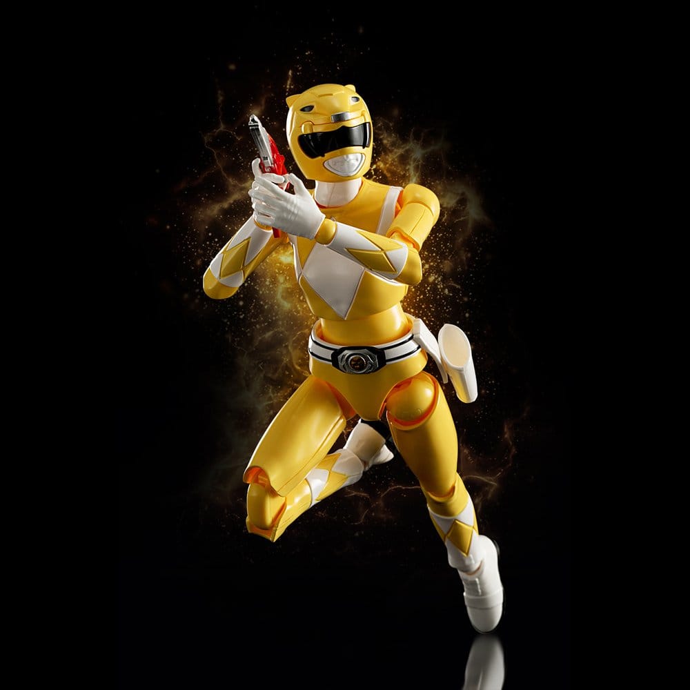 Power Rangers Furai Action Figur Gul Ranger 13 cm