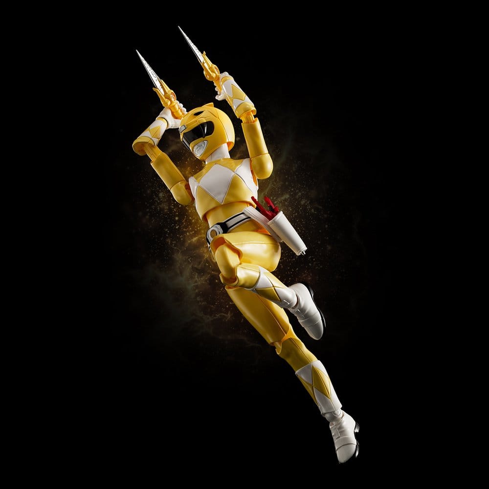 Power Rangers Furai Action Figur Gul Ranger 13 cm
