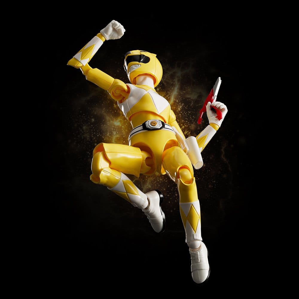 Power Rangers Furai Action Figur Gul Ranger 13 cm
