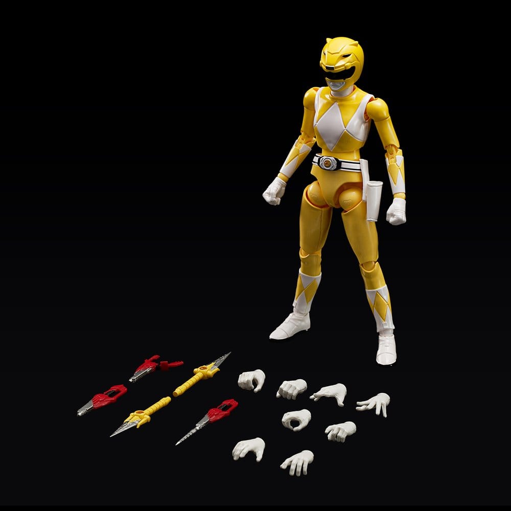 Power Rangers Furai Action Figur Gul Ranger 13 cm