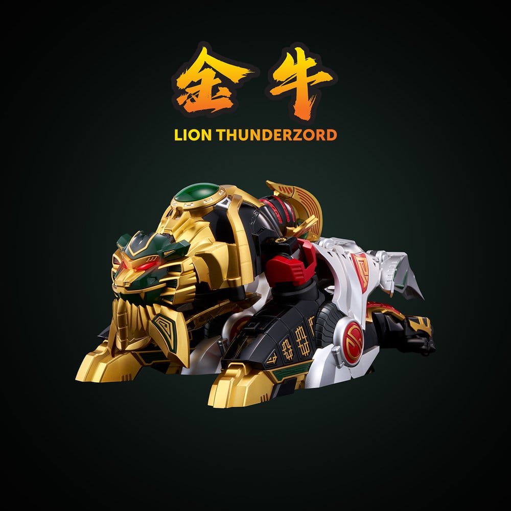Power Rangers Go! Kuro Kara Combine Action Figur Thunder Megazord 28 cm
