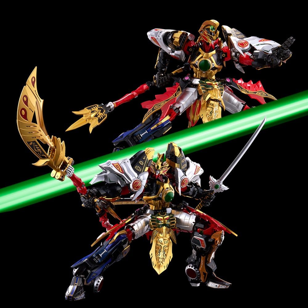 Power Rangers Go! Kuro Kara Combine Actionfigur Thunder Megazord 28 cm
