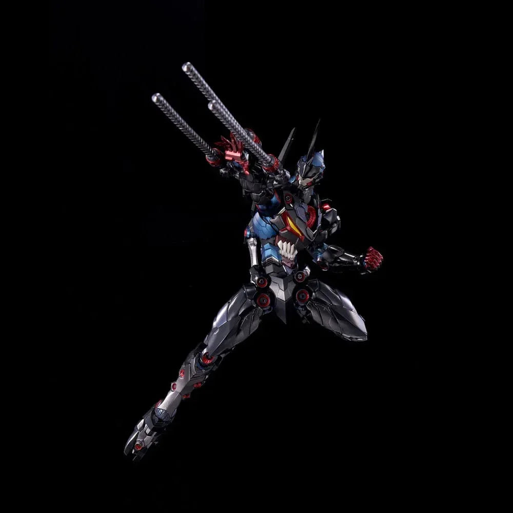 Tengen Toppa Gurren Lagann Kuro Kara Kuri Action Figur Lazengann 21 cm Flame Toys
