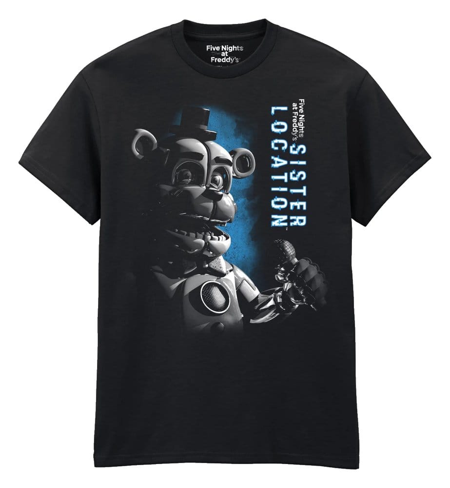 Five Nights at Freddy’s T-Shirt Sister Location Funtime Freddy Black Size S