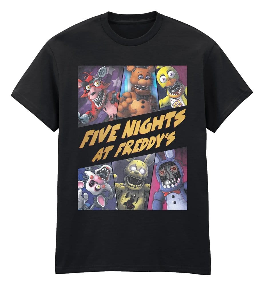 Five Nights at Freddy’s T-Shirt Withered Group Black Size M