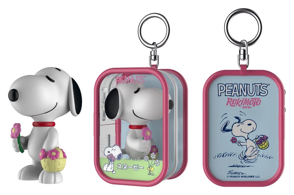 Peanuts nyckelring pouch Snoopy S1 blind box-display (12)