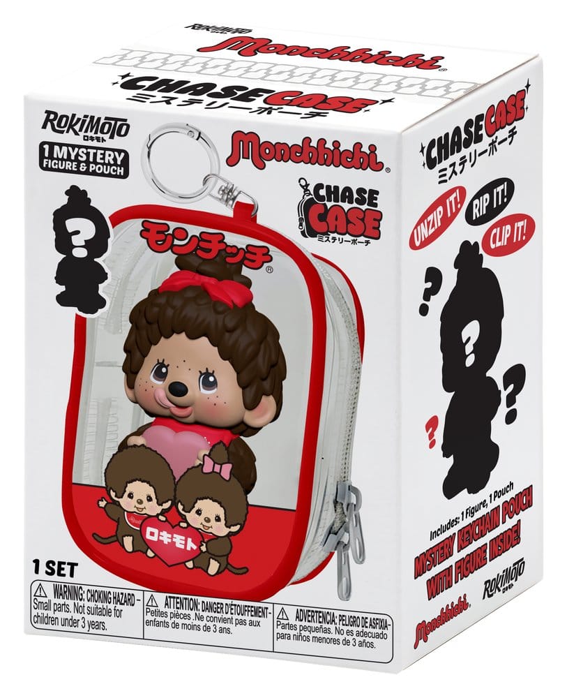 Monchhichi Nyckelring Pouch S1 Blind Box Display (12)