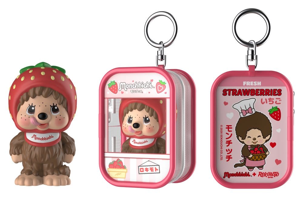 Monchhichi Nyckelring Pouch S1 Blind Box Display (12)
