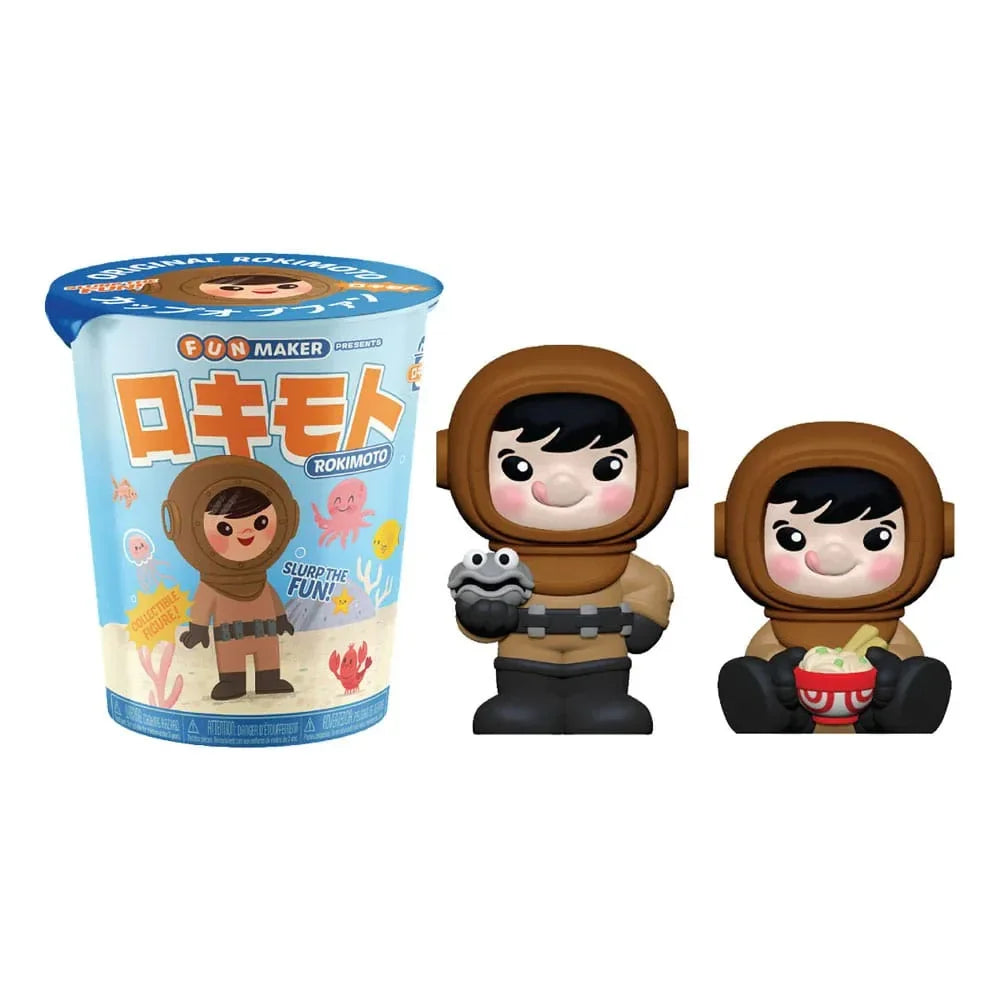 Rokimoto Cup of Fun Blind Box Figures Wave 2 - Display med 12 Stycken Funmaker Inc.