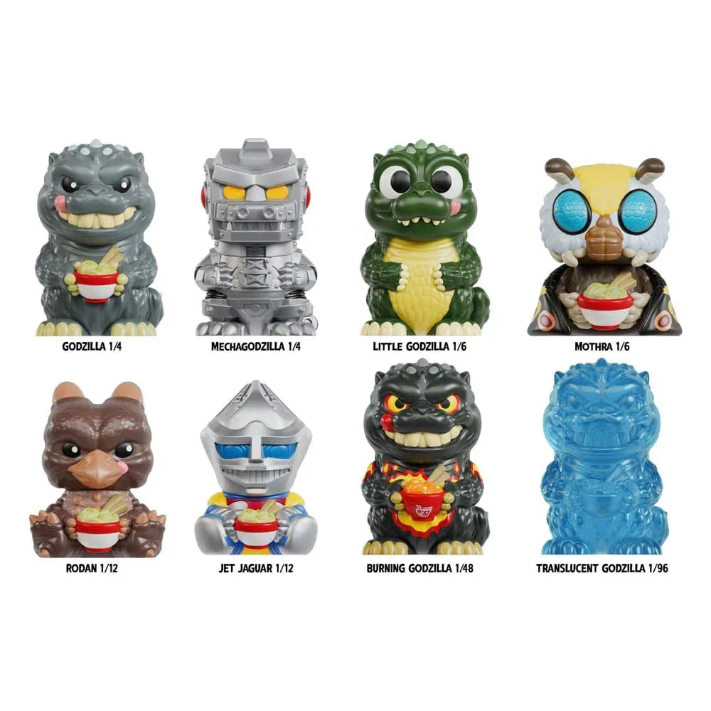 Godzilla + Rokimoto Blind Box Figurer 10 cm Display (12) Funmaker Inc.