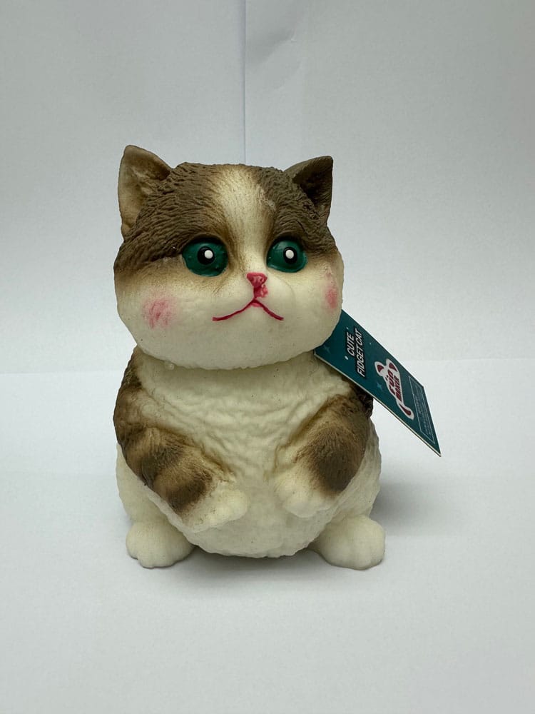 Fun Maker Squishy Fidget Toy Mörkbrun Katt 11 cm Fun Maker Limited