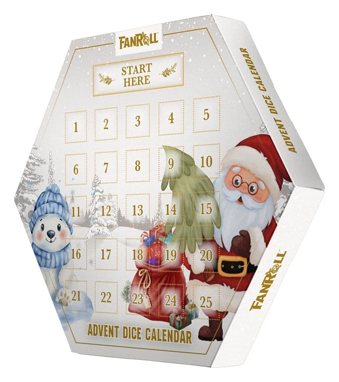 FanRoll Adventskalender Semester Tärningar 2026