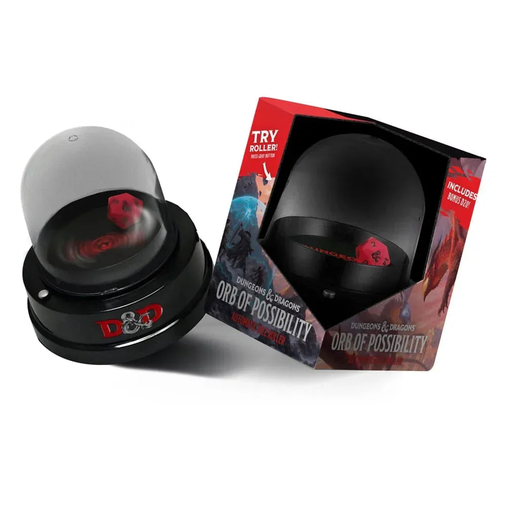 Dungeons & Dragons Tärningsrullare med Orb of Possibility FanRoll