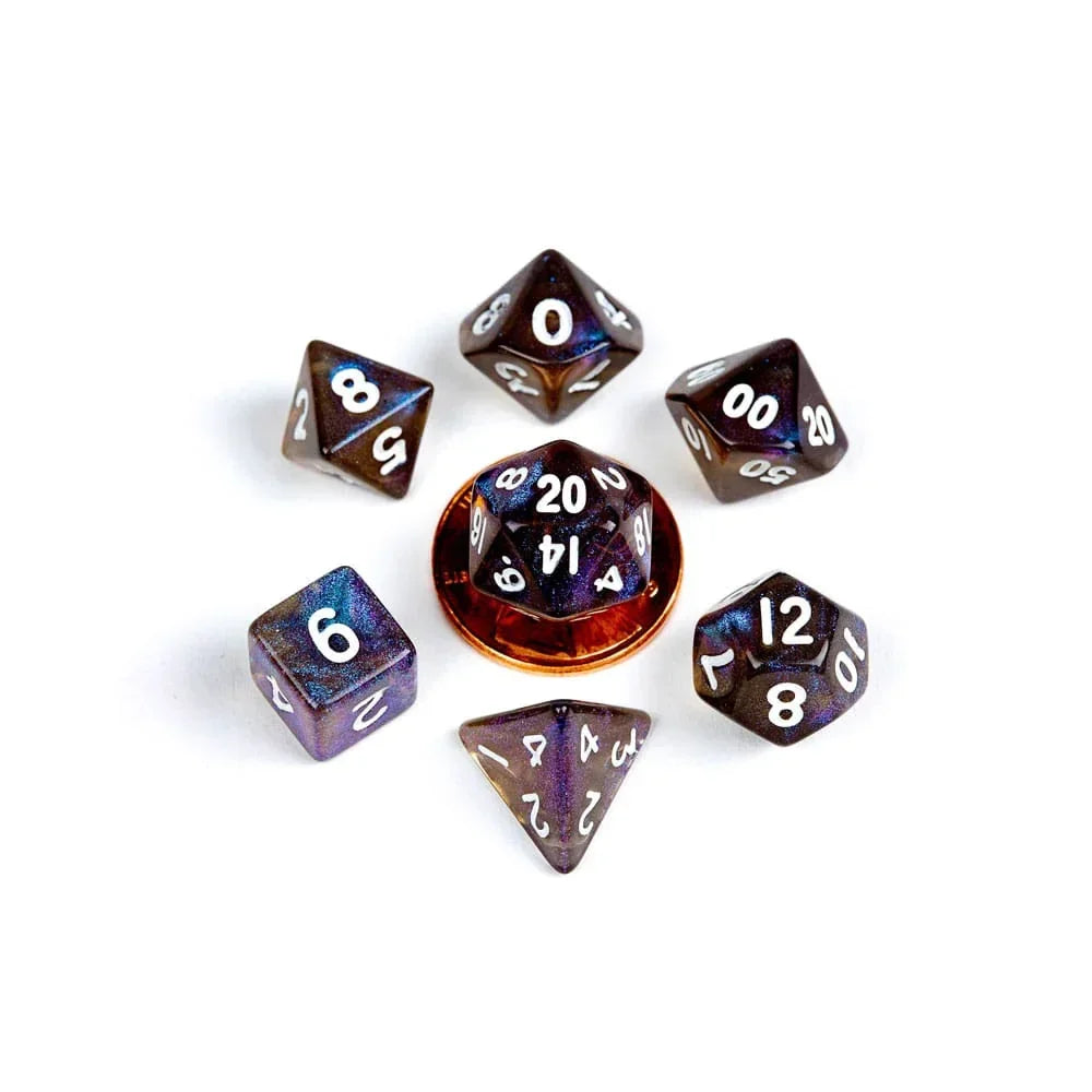 FanRoll Mini Dice Set Stardust Galaxy (7) FanRoll