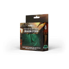 Dragon Storm Diceväska med Fack - Gröna Dragskala FanRoll