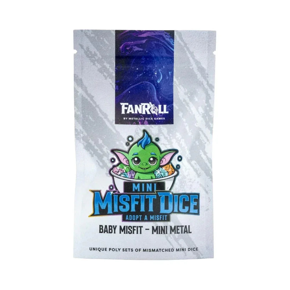 Misfit Adopt a Misfit Mini Blind Bag - Mini Metal Assortment (12) FanRoll