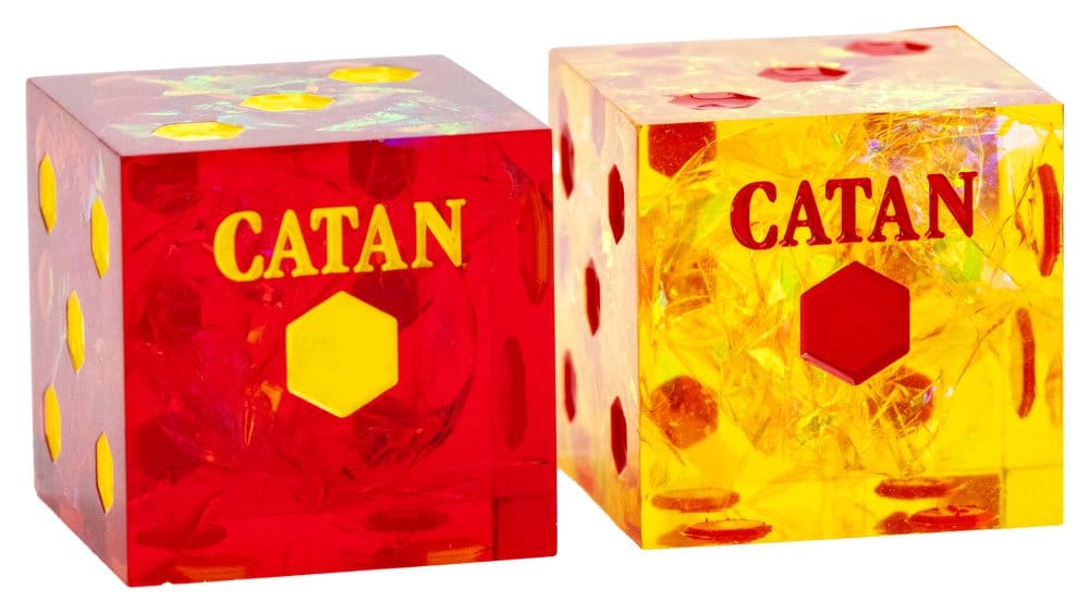 CATAN Tärningsset D6 med Vassa Kanter i Hartss