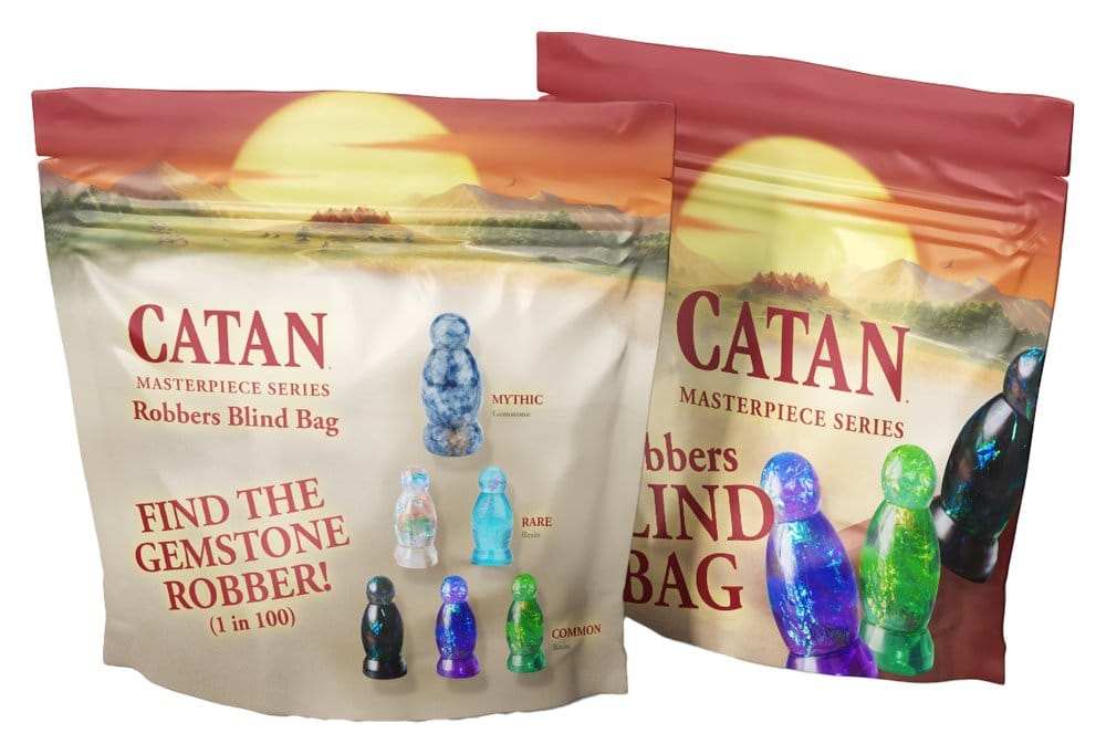 Catan Masterpiece Series Mini-figurer Blindpåse Harjare i Resin