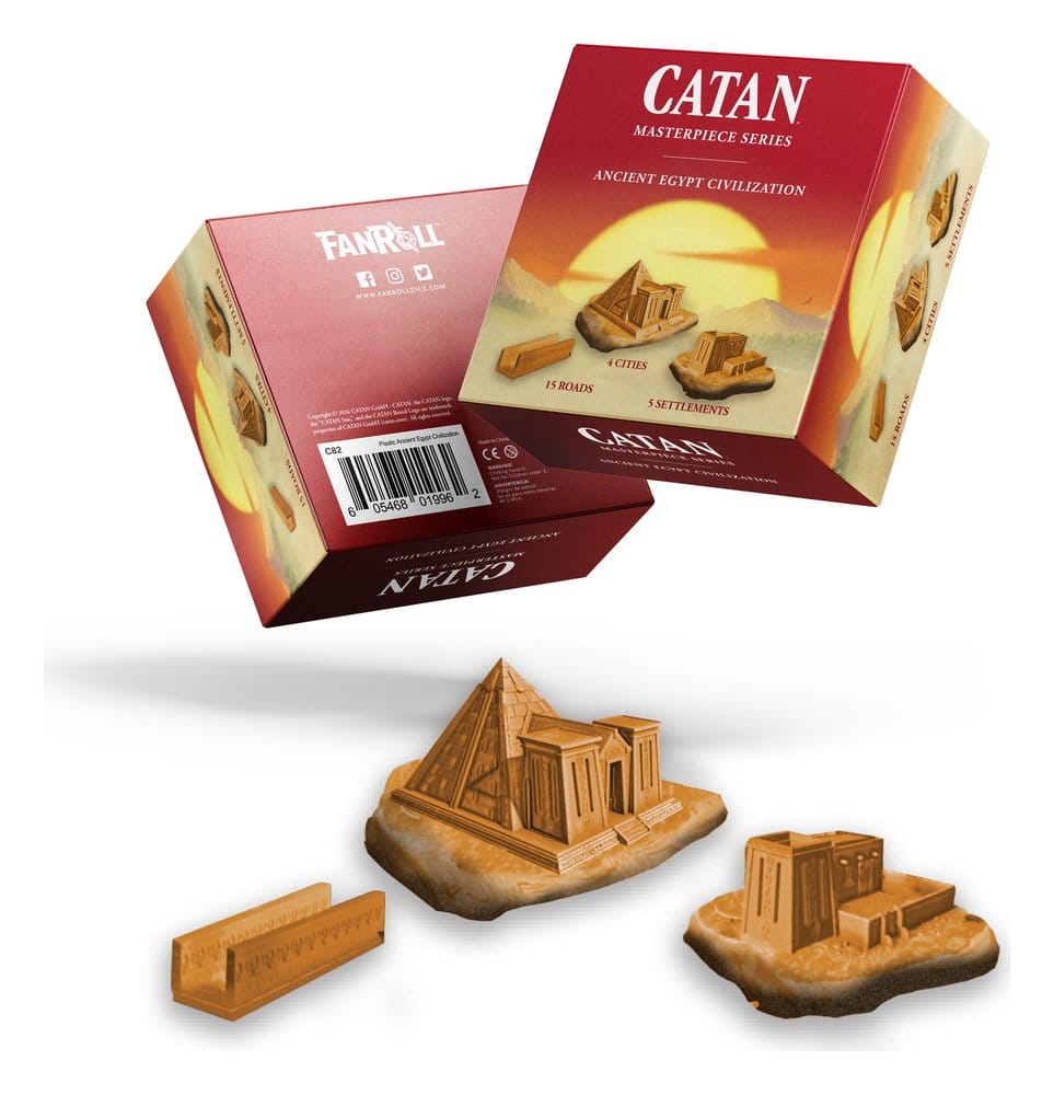 Catan Masterpiece-serien Minifigurset Egypten