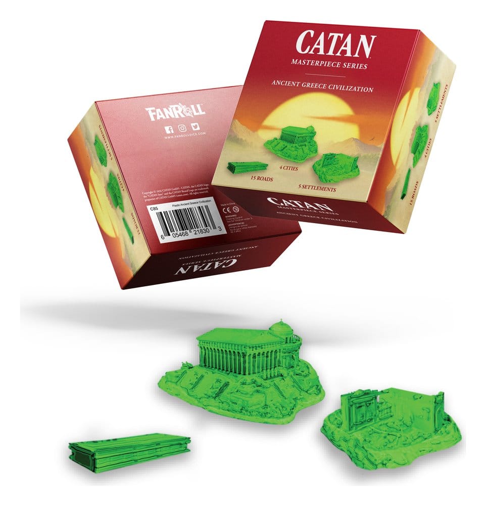 Catan Mästerverkserie Minifigurer Set Grekland