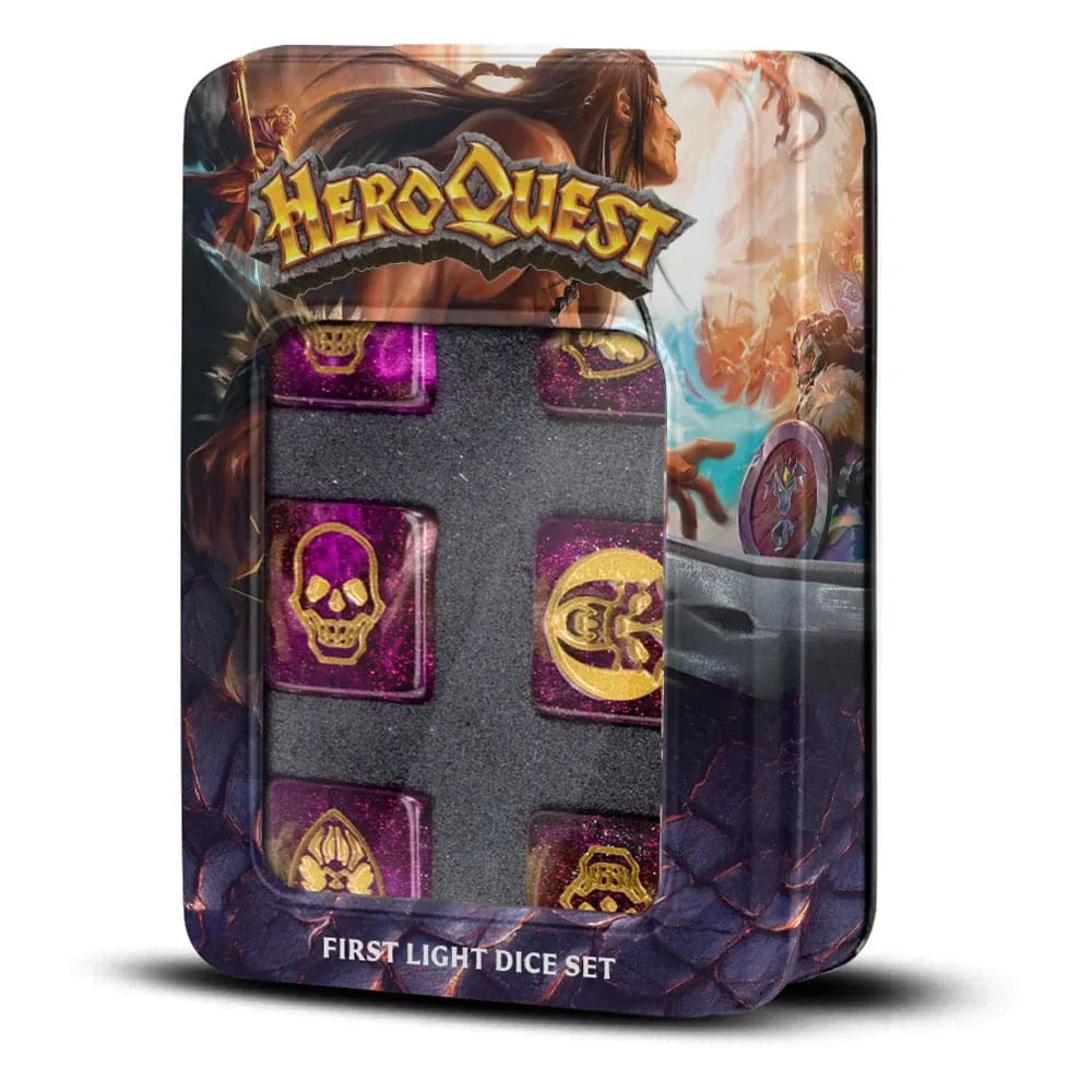 HeroQuest Dice Set First Light D6 FanRoll