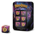 HeroQuest Resin D6 Dice Set Wizards of Morcar (6)