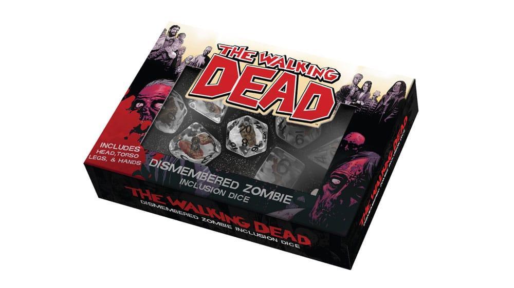 The Walking Dead Dice Set - Dismembered Zombie FanRoll