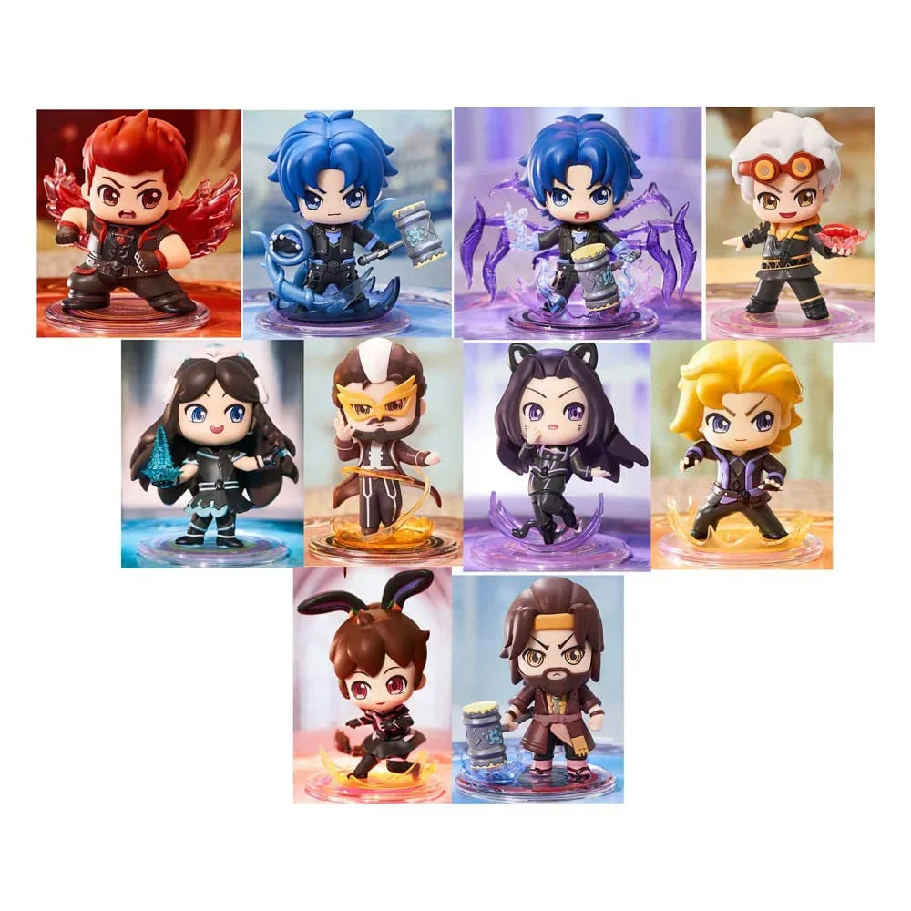 Soul Land Doula Continent Serie Mini Figurer - Andra Bullet College Elite Tävling 11 cm Display (8) Funism