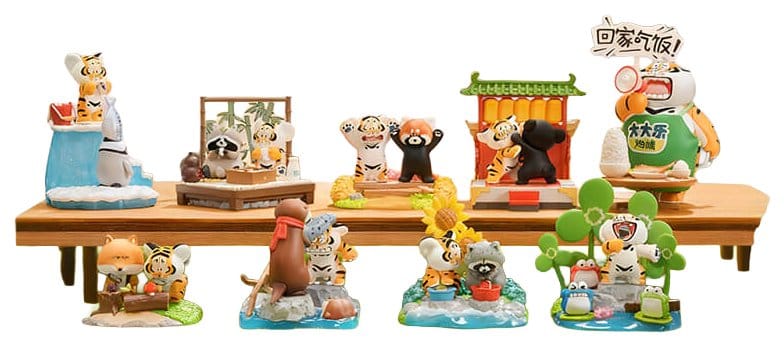 Alexander The Fat Tiger Blind Box Mini Figures Little Tiger and his Companion Display (8)