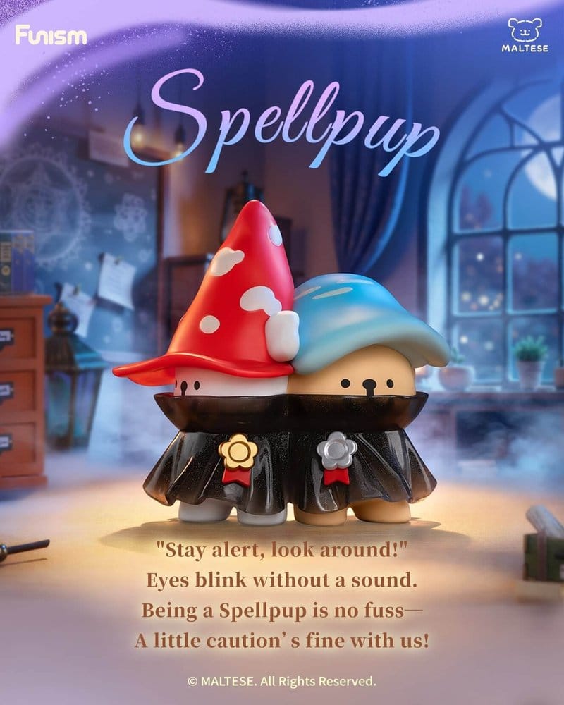 Maltese Blind Box Minifigurer Magic Seekers Series Display (8)