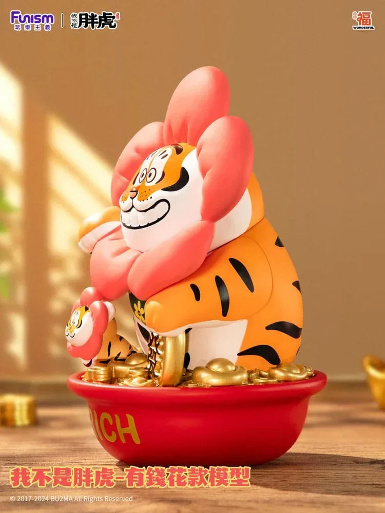 I Am Not Fat Tiger Figur 1/7 Alexander the Tiger Rich Flower 20 cm Funism