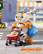 Alexander The Fat Tiger Mini Figures Roaring Love Series 2 - Samling av 8 Figurer Funism