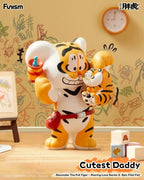 Alexander The Fat Tiger Mini Figures Roaring Love Series 2 - Samling av 8 Figurer Funism