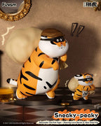 Alexander The Fat Tiger Mini Figures Roaring Love Series 2 - Samling av 8 Figurer Funism
