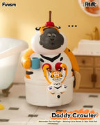 Alexander The Fat Tiger Mini Figures Roaring Love Series 2 - Samling av 8 Figurer Funism