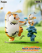 Alexander The Fat Tiger Mini Figures Roaring Love Series 2 - Samling av 8 Figurer Funism