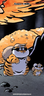 Alexander The Fat Tiger Mini Figures Roaring Love Series 2 - Samling av 8 Figurer Funism