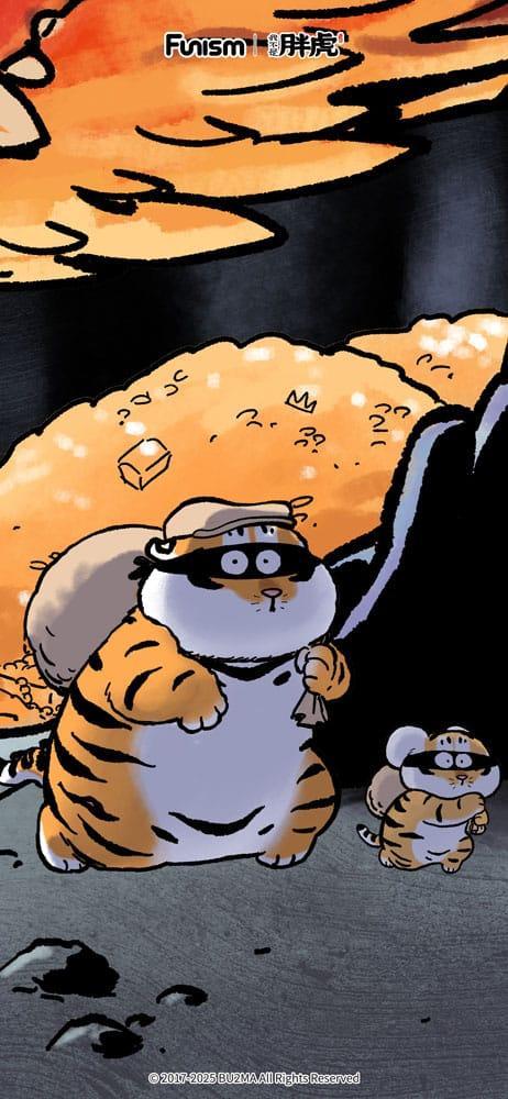 Alexander The Fat Tiger Mini Figures Roaring Love Series 2 - Samling av 8 Figurer Funism