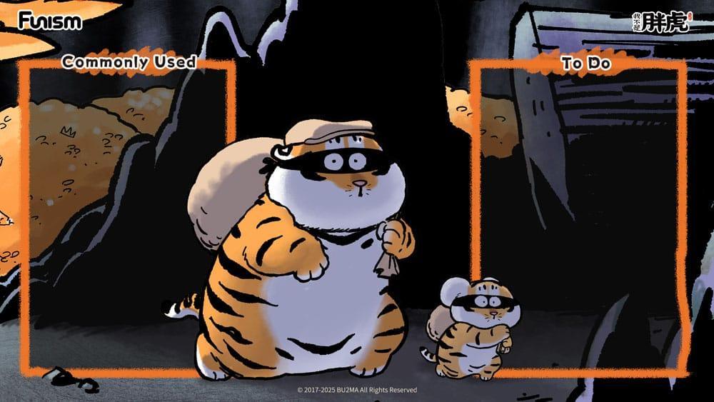 Alexander The Fat Tiger Mini Figures Roaring Love Series 2 - Samling av 8 Figurer Funism