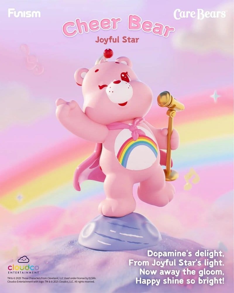 Care Bears Blind Box Mini Figures Planet of Joy Series 5 cm Display (6)