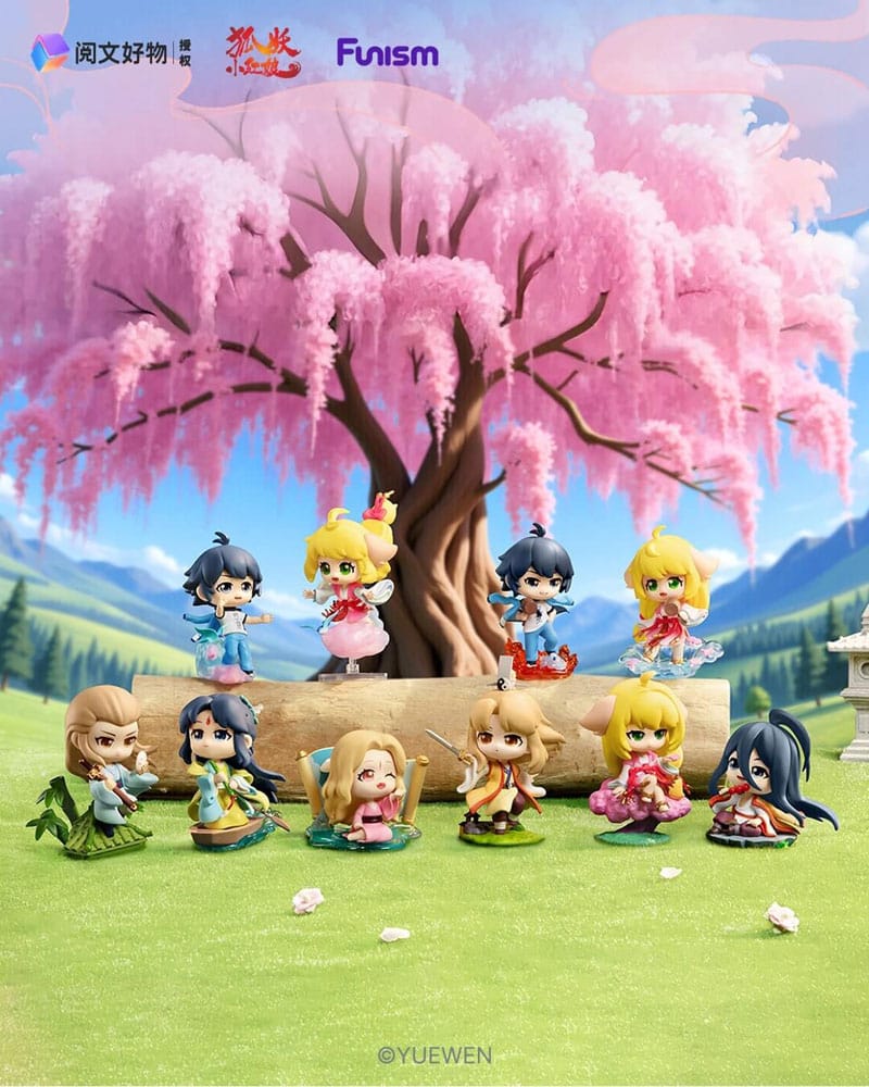 Fox Spirit Matchmaker Blind Box Mini Figures - Sea Oath Mountain Alliance 8 cm Display (8) Funism