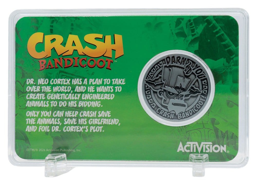 Crash Bandicoot Collectable Coin Presentation Limited Edition