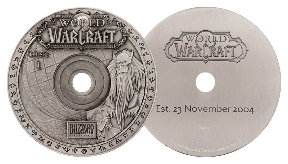 World of Warcraft Replika CD-ROM Limited Edition, 11 cm