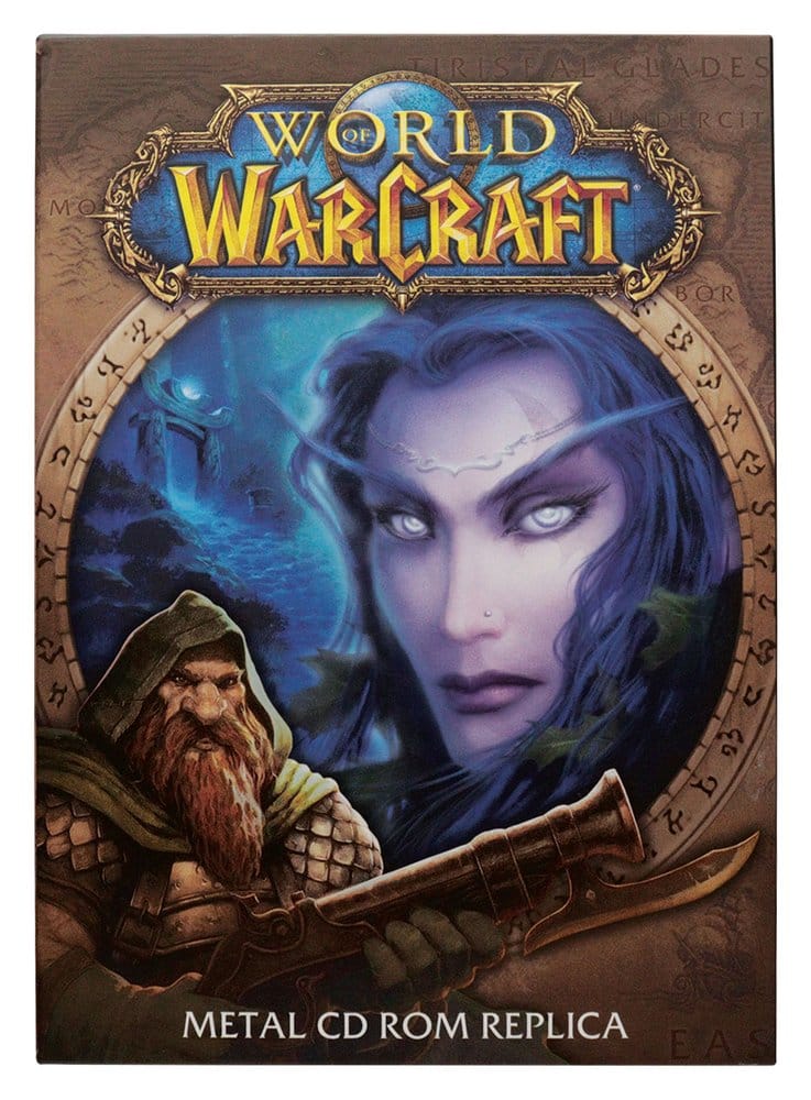 World of Warcraft Replika CD-ROM Limited Edition, 11 cm