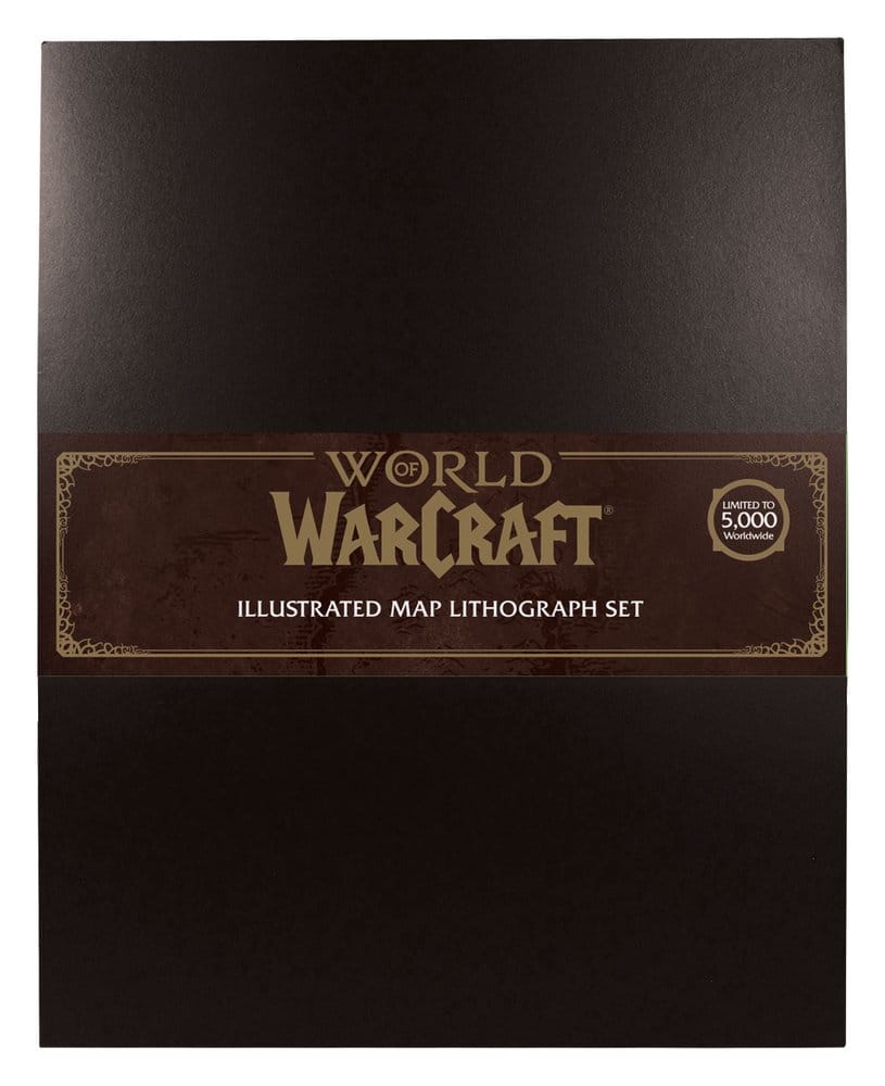 World of Warcraft konsttryckset begränsad upplaga 42 x 30 cm