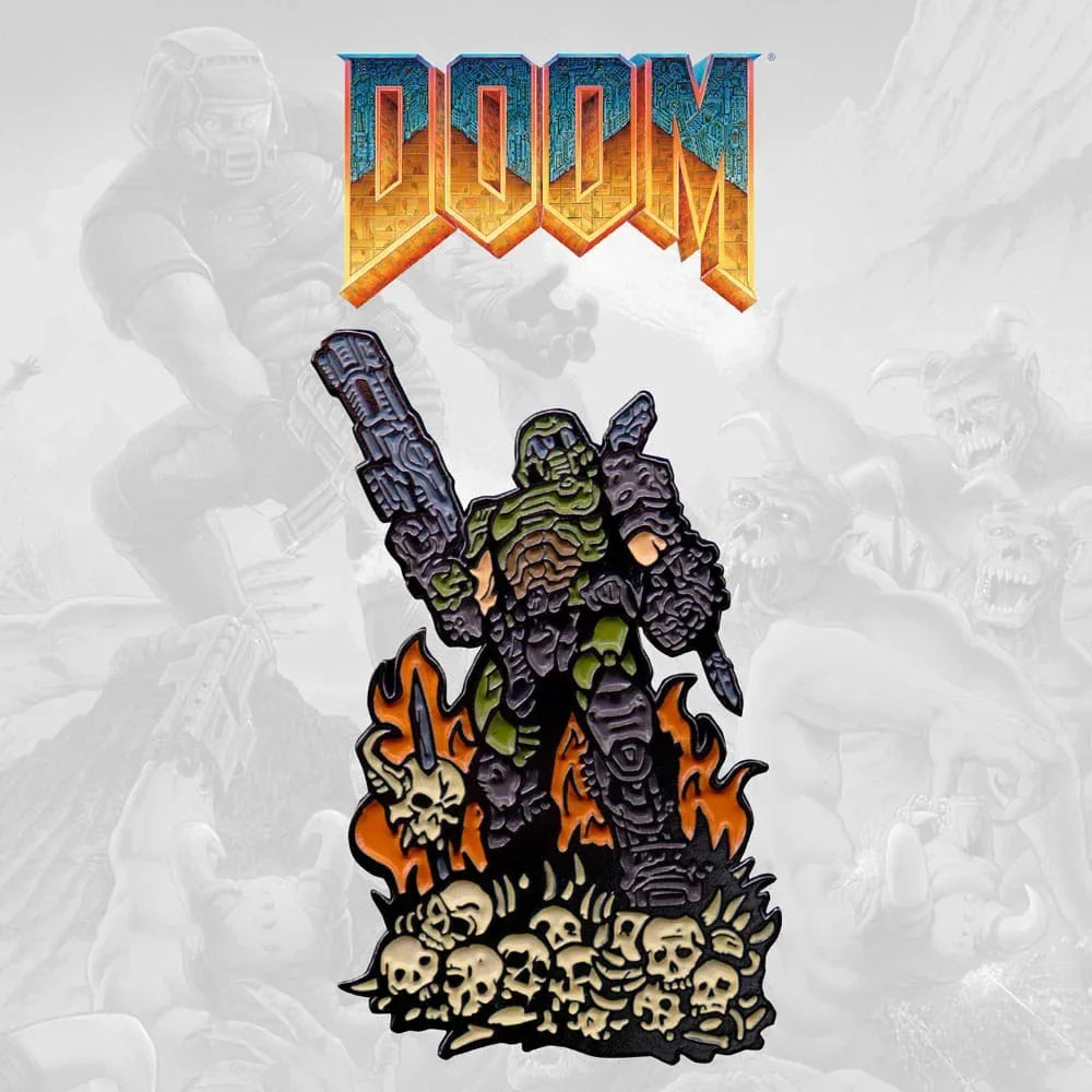 Doom Eternal Pin Badge - Doom Guy Limited Edition FaNaTtik
