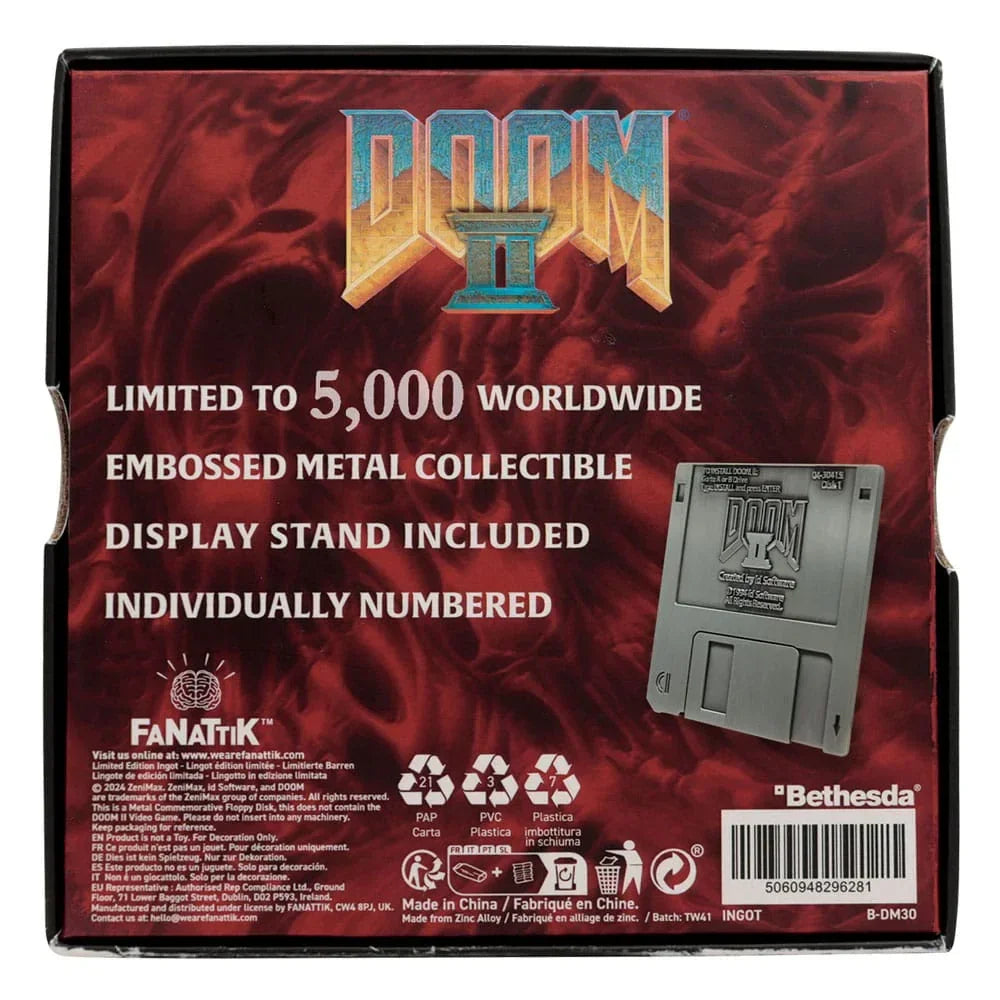 Doom 2 Replica Arena Floppy Disk Limited Edition FaNaTtik