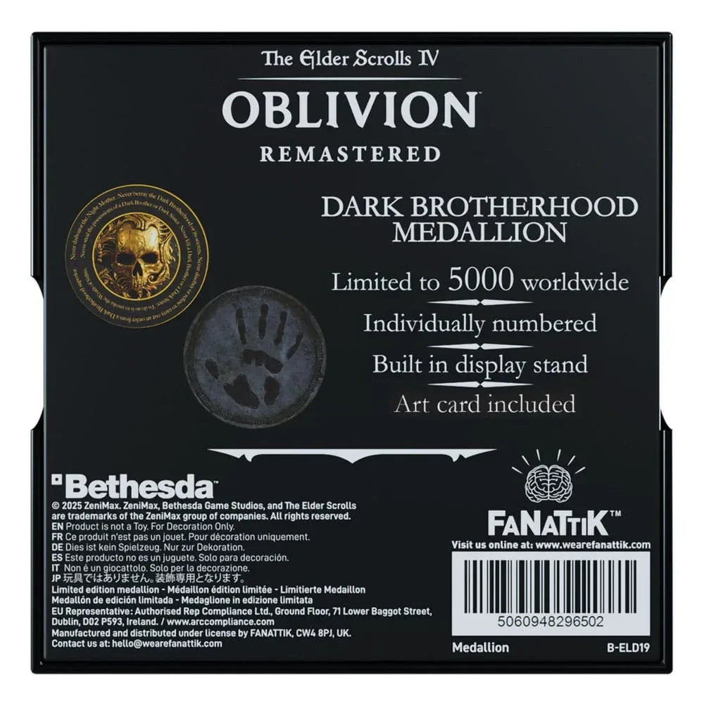 The Elder Scrolls IV: Oblivion Medallion - Dark Brotherhood FaNaTtik