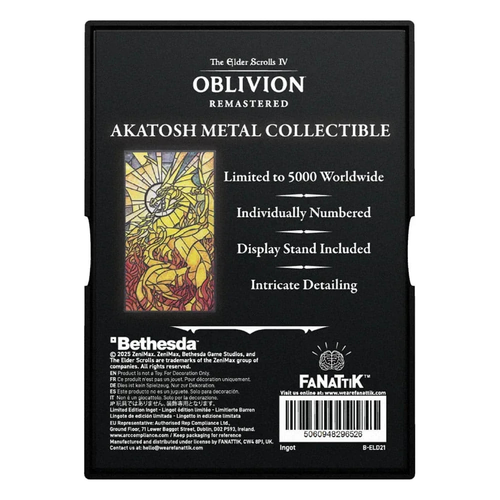 The Elder Scrolls IV: Oblivion Ingot Akatosh FaNaTtik